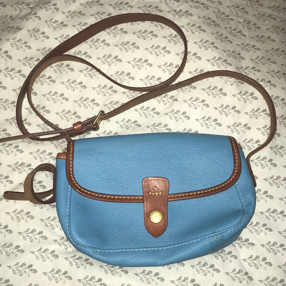 Dooney & Bourke Small Blue East/West Crossbody Bag